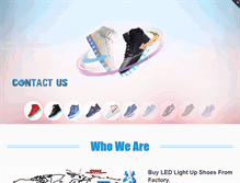 Tablet Screenshot of mcbshoes.com